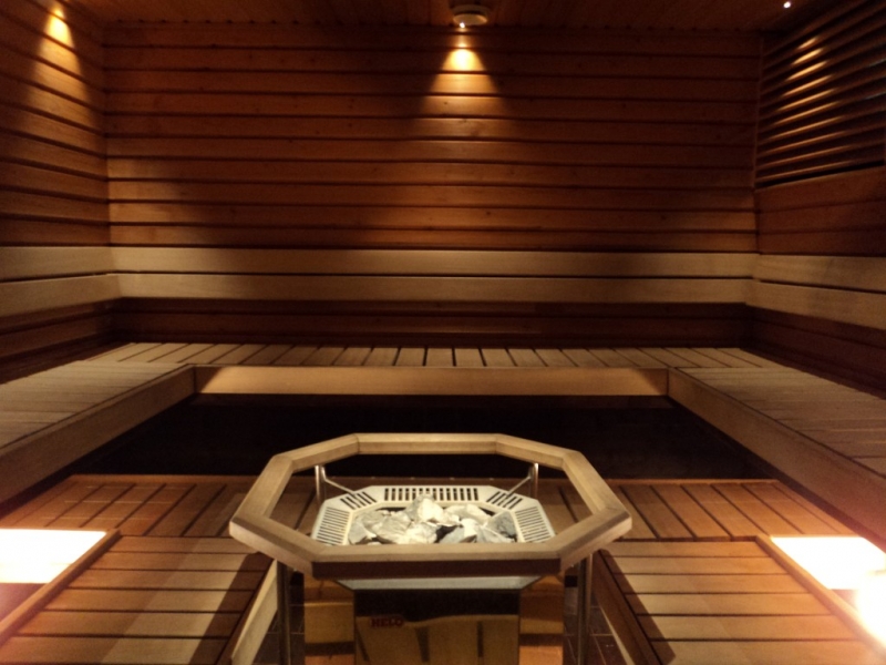 Kokoustilan sauna